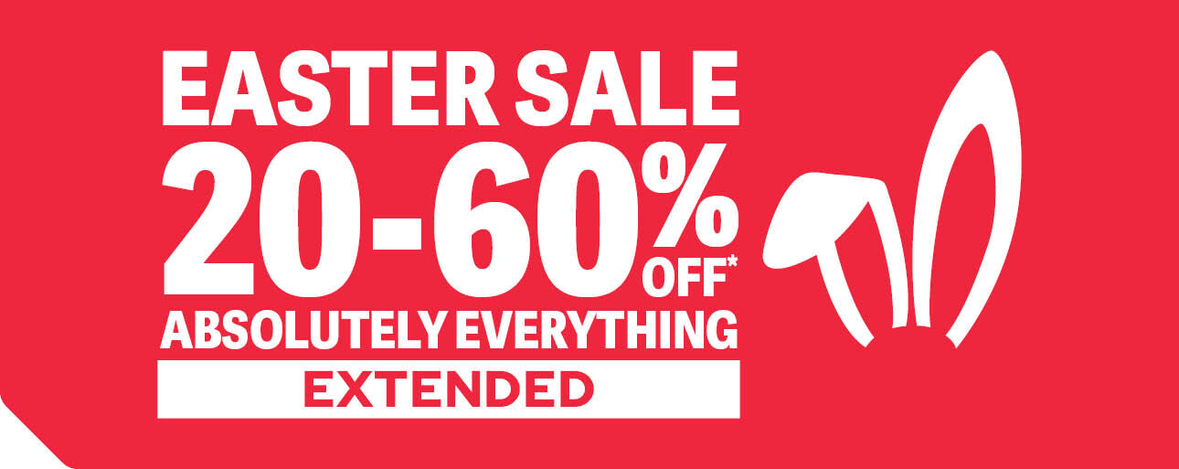 20-60% OFF EASTER SALE EXTENDED
