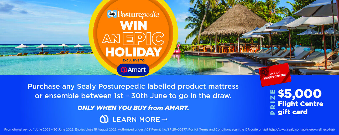 Sealy Win An Epic Holiday Competition