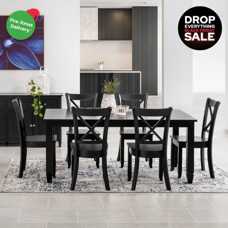 Echuca 7 Piece Dining Suite