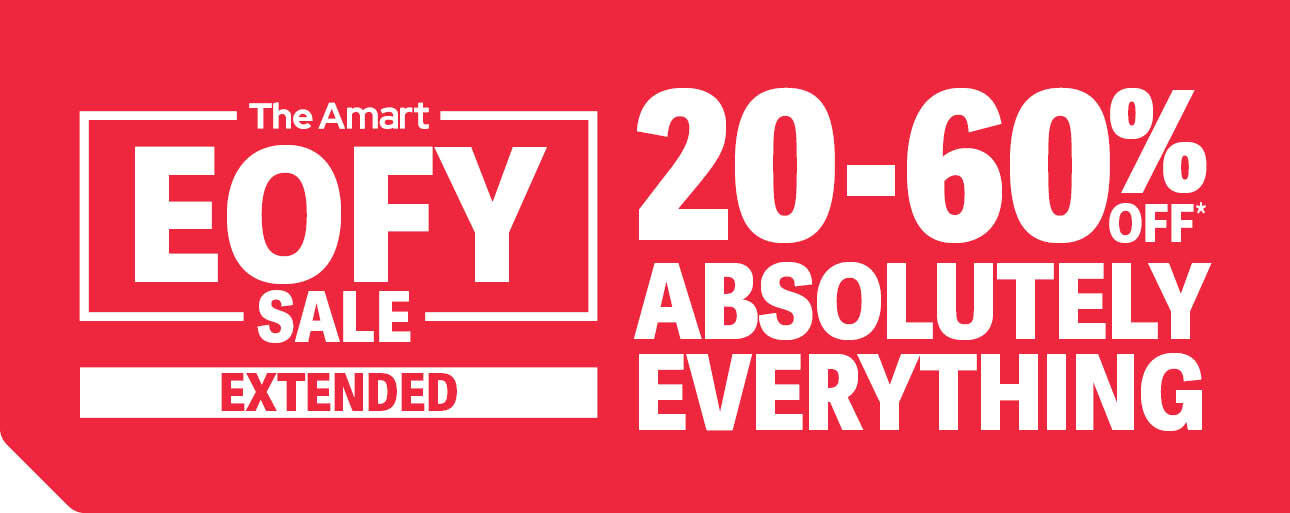 EOFY SALE 20-60% OFF ABSOLUTELY EVERYTHING