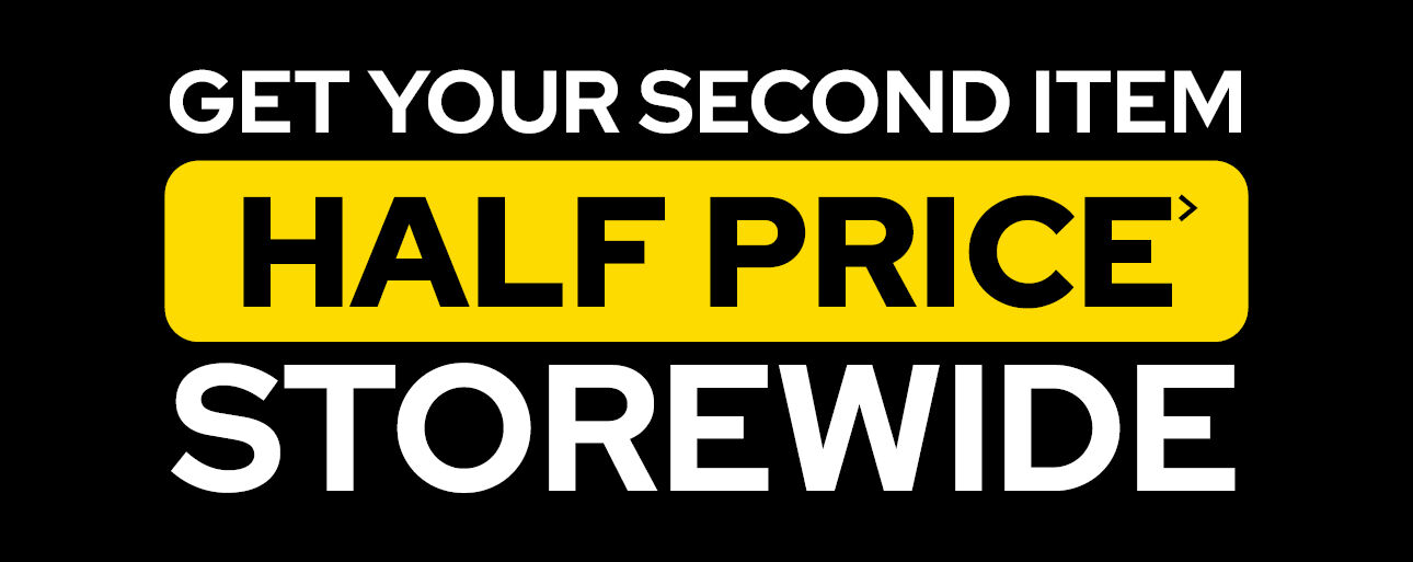 Buy One Get One Half Price Buy One Get One Half Price