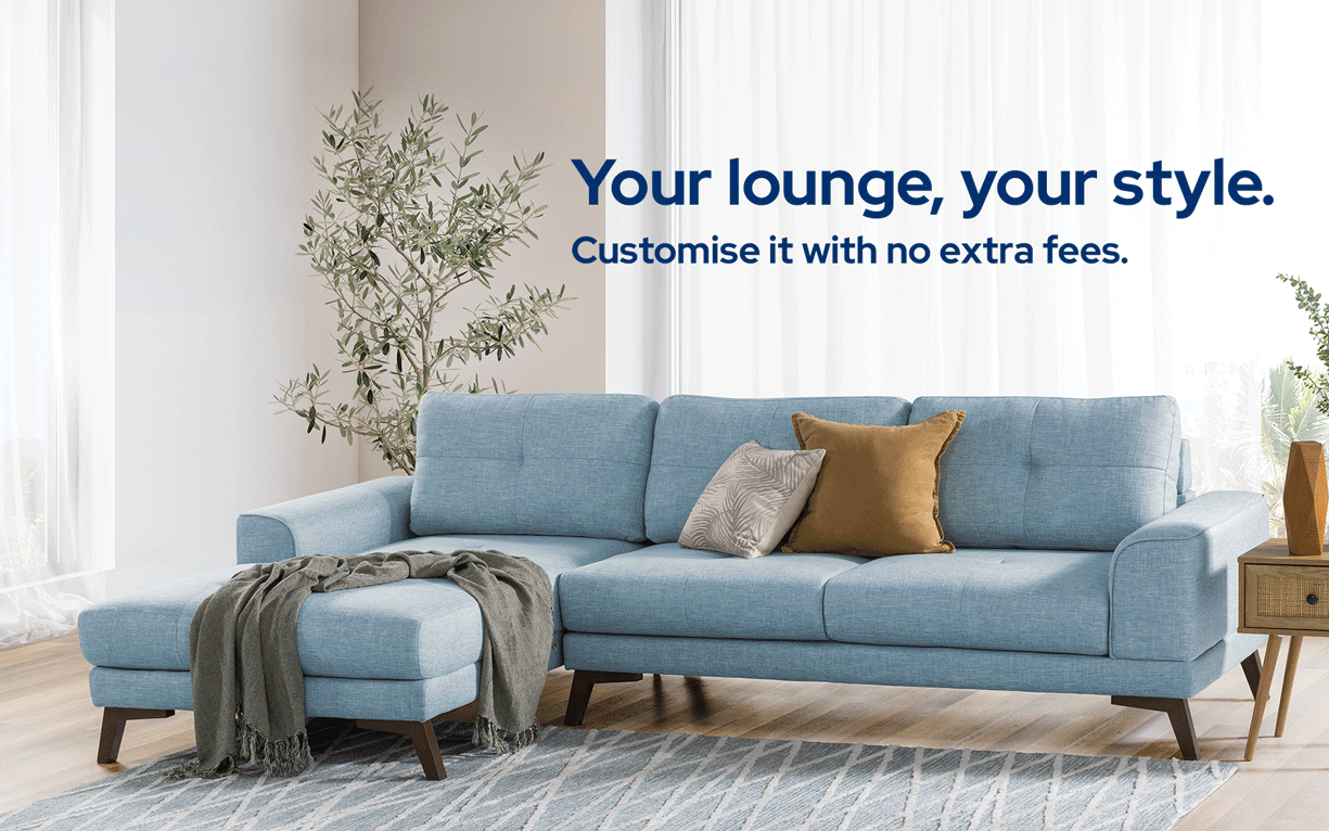 Custom made new arrivals lounges