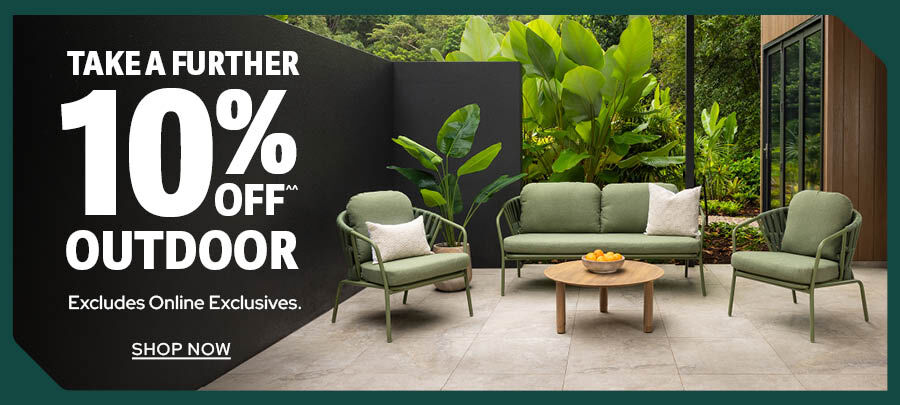 FURTHER 10% OFF OUTDOOR