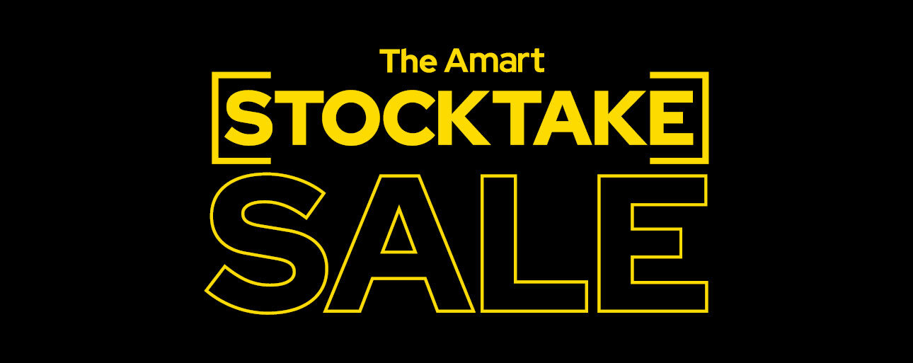 The Amart STOCKTAKE SALE The Amart STOCKTAKE SALE