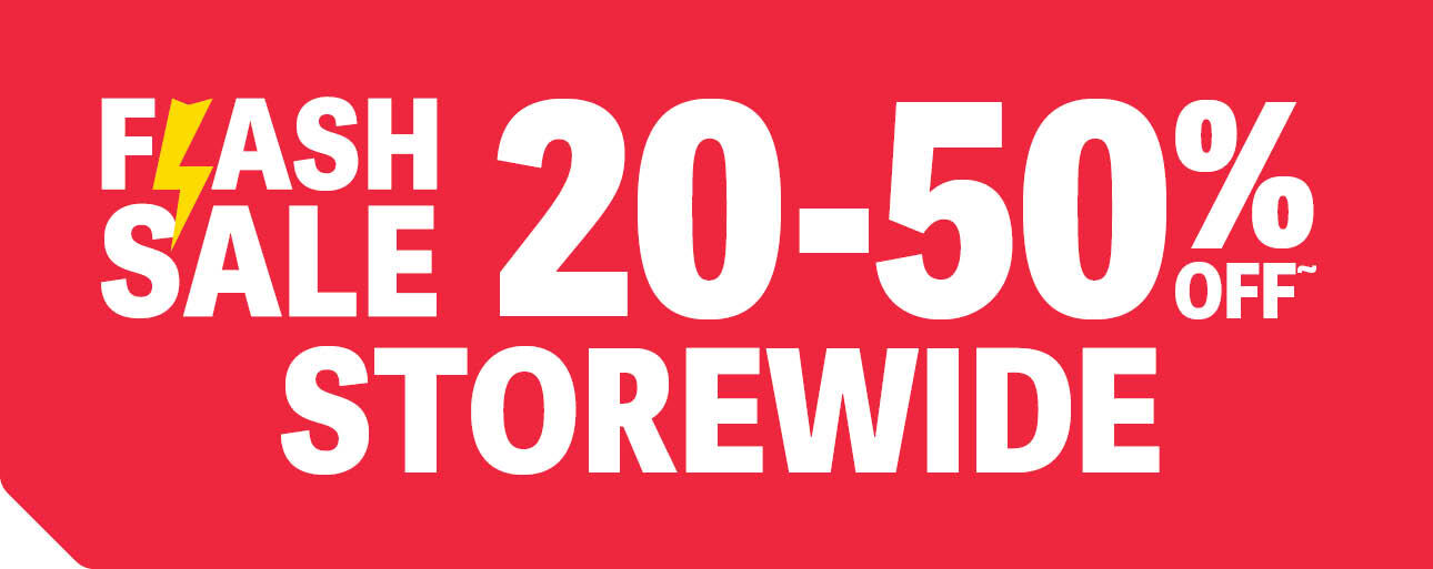 20-50% OFF FLASH SALE
