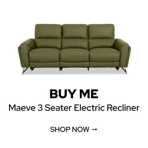 Maeve 3 Seater - Olive