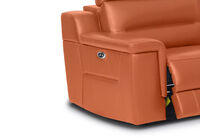 JEFFRIES LEATHER - Electric Recliner JEFFRIES LEATHER