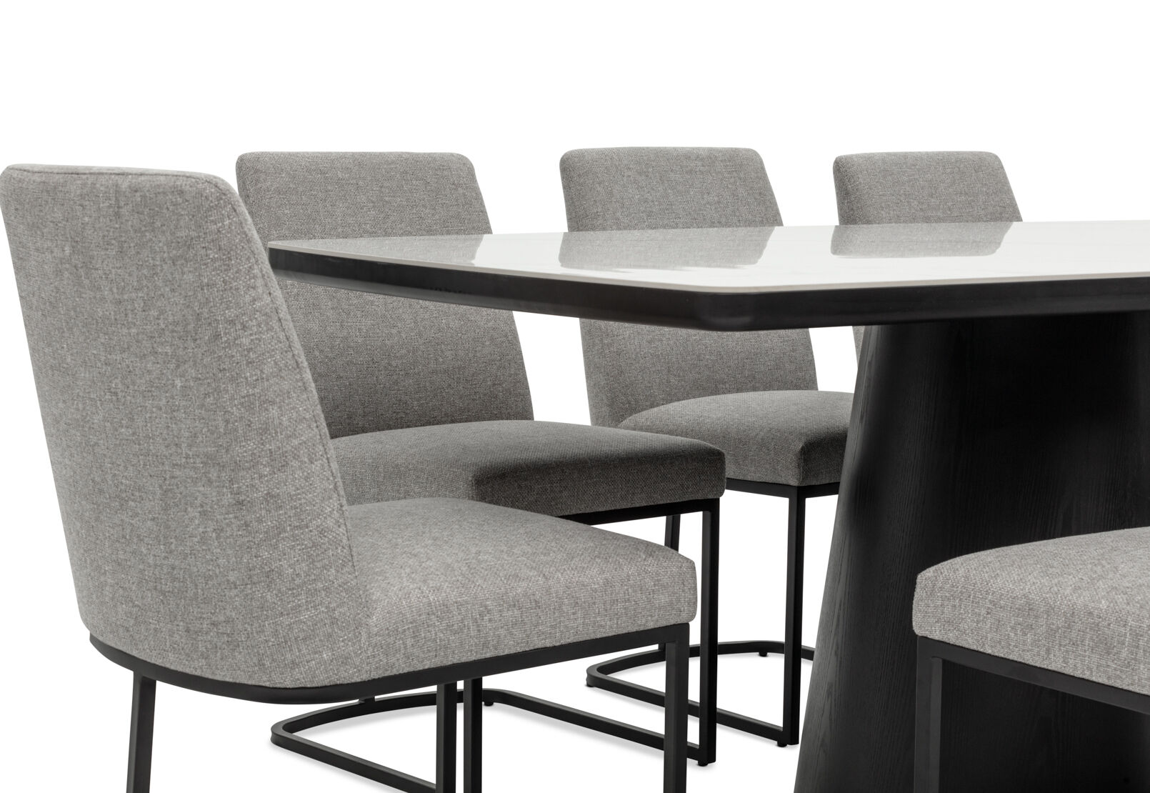 DORVAL - 9 Piece Dining Suite with Nevis Chairs DORVAL