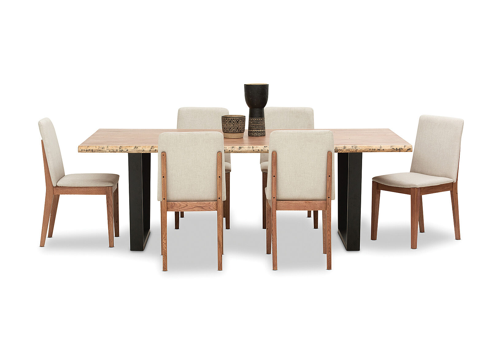 NERO - 7 Piece Dining Suite NERO