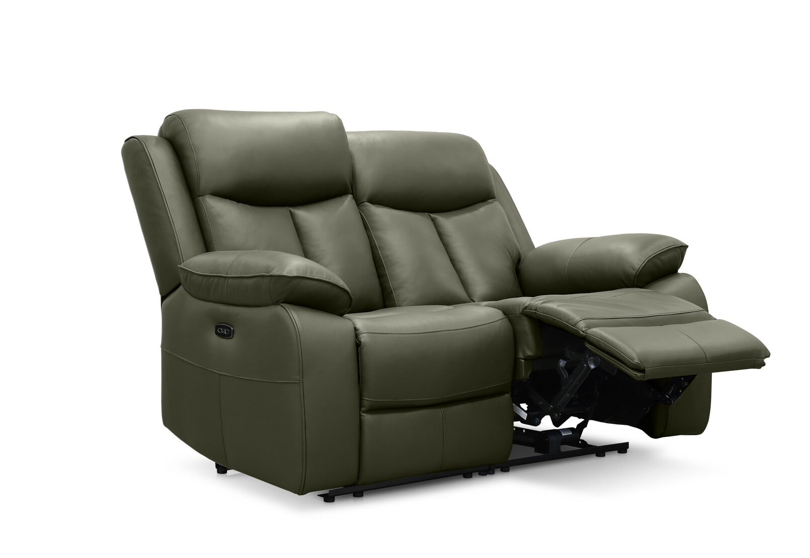 DACIA LEATHER - 2 Seater Sofa with inbuilt Electric Recliners DACIA LEATHER