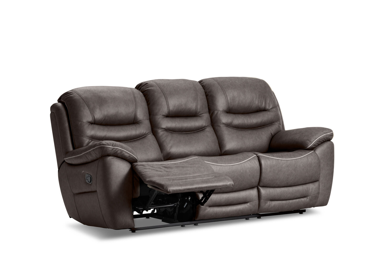 FEDERER FABRIC - 3 Seater with inbuilt Recliners FEDERER FABRIC