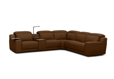 CASSIUS MK2 LEATHER - Corner Lounge