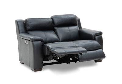 CAPELLO - Leather 2 Seater Sofa with 2 Inbuilt Electric Recliners
