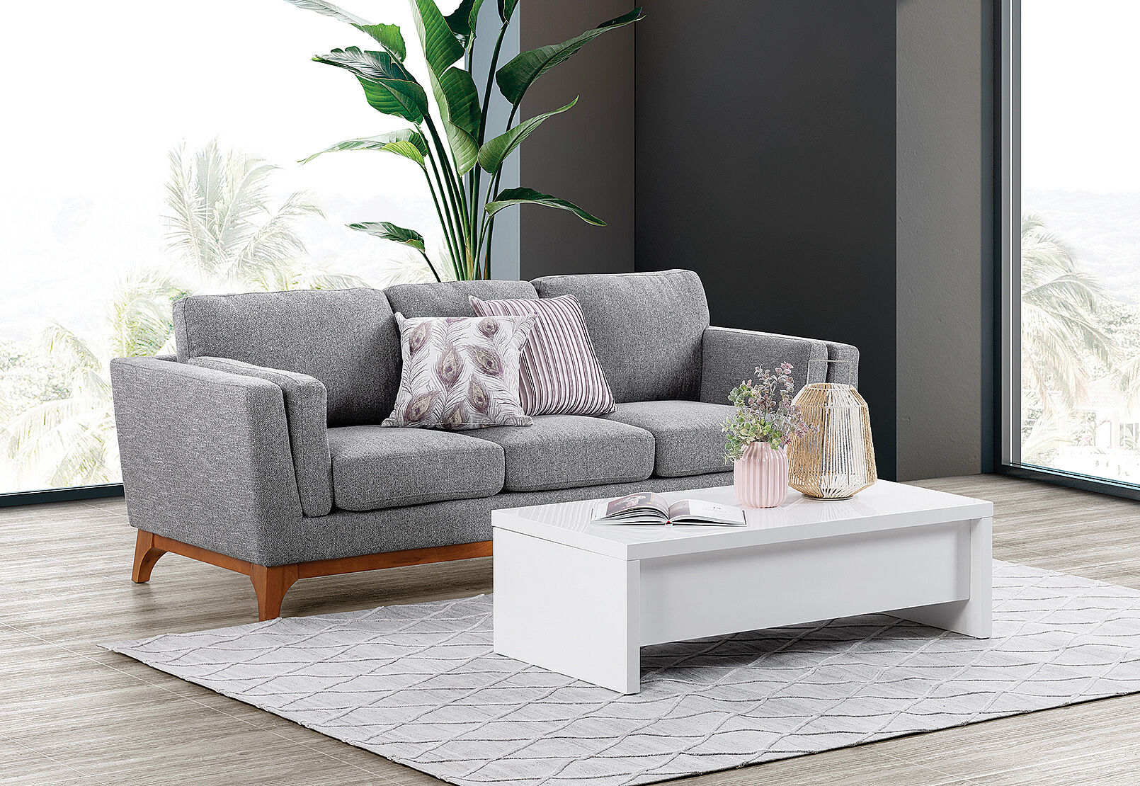 HEBEN - Lift Top Coffee Table HEBEN