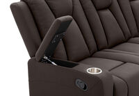 TRAVIS FABRIC - 3 Seater with Recliners TRAVIS FABRIC