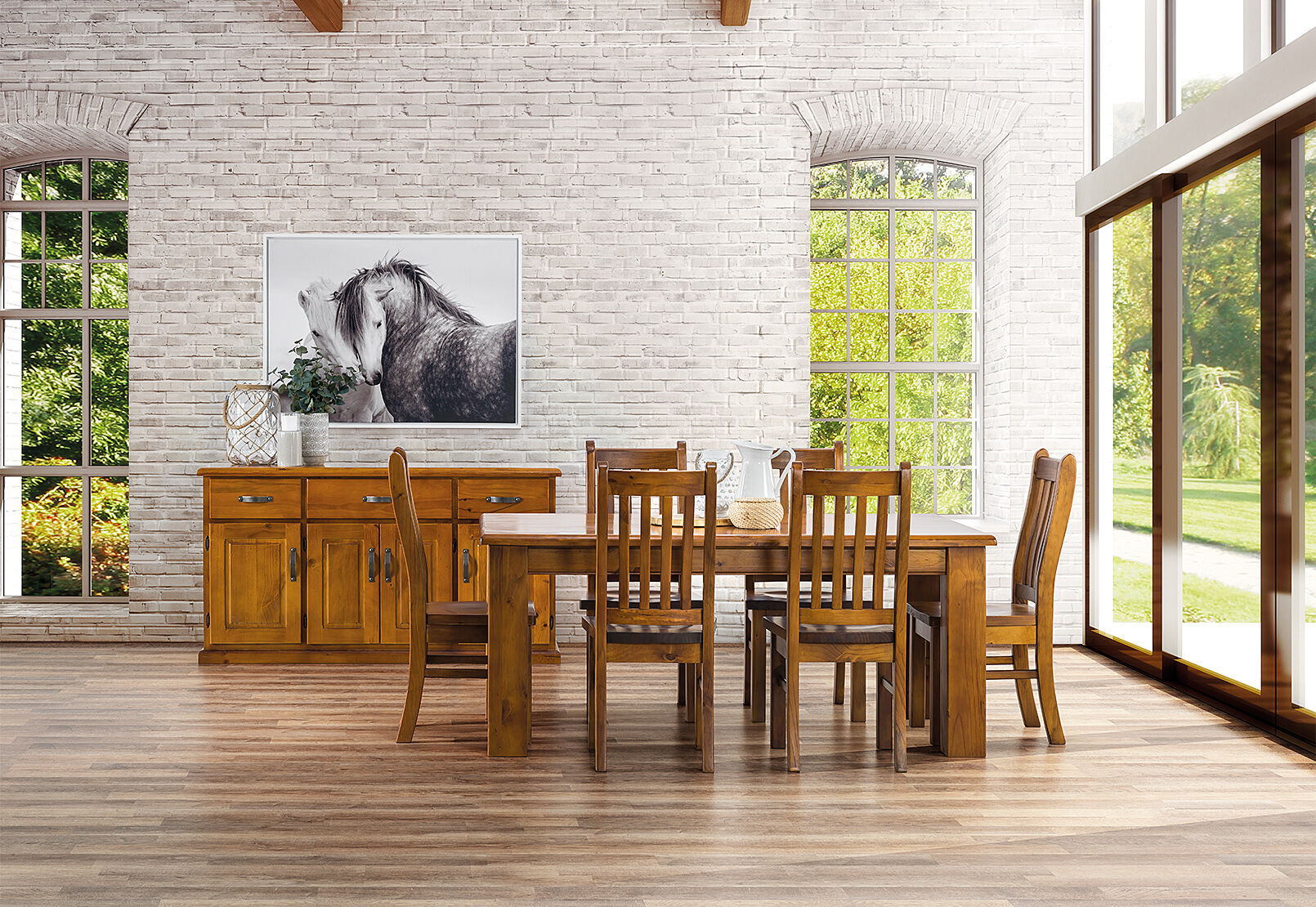 BROWN SETTLER Amart Furniture