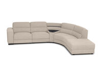 ELISEO FABRIC - 4 Seater Corner RHF Chaise with Console ELISEO FABRIC