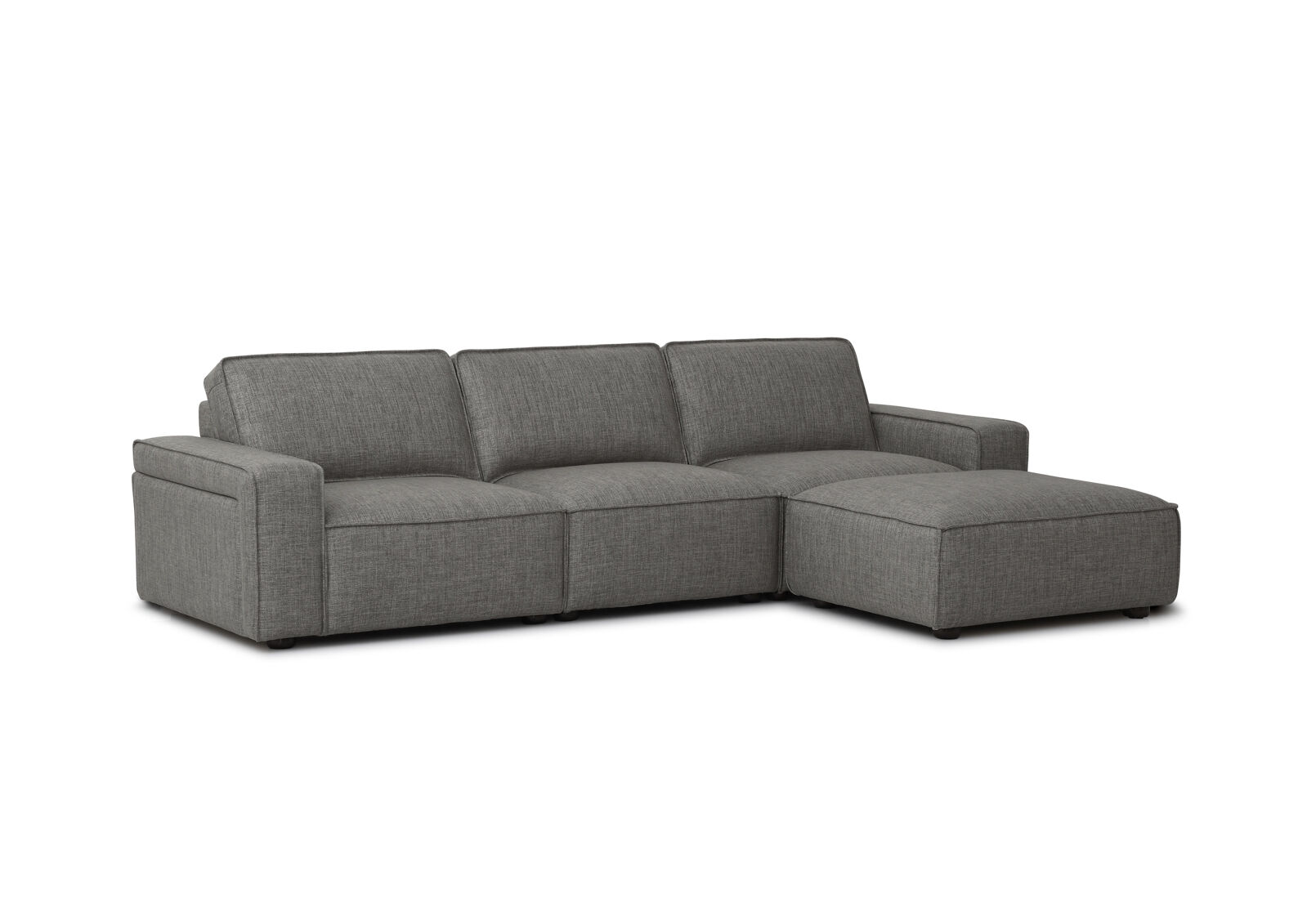 BARTELLE FABRIC - 3.5 Seater Sofa with Ottoman BARTELLE FABRIC