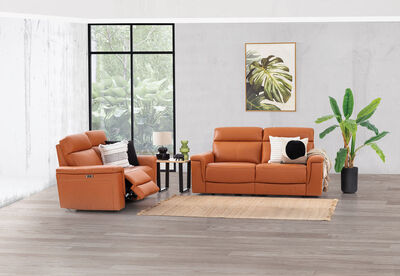 KYSON - 2.5 Seater with 2 Inbuilt Electric Recliners