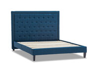ARNOLD - Navy Queen Bed ARNOLD