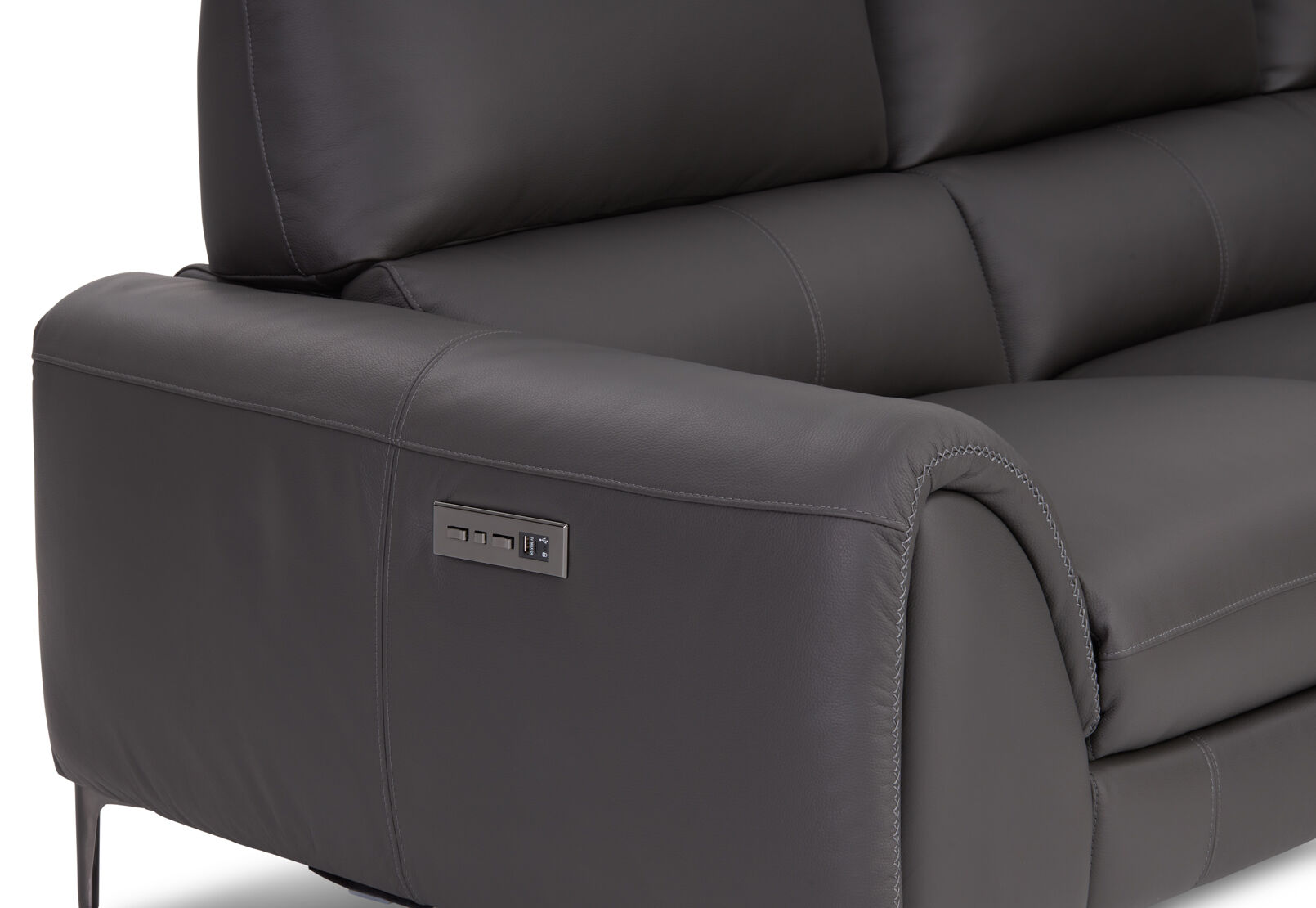 DOMINICO LEATHER - 2.5 Seater Electric Recliners DOMINICO LEATHER