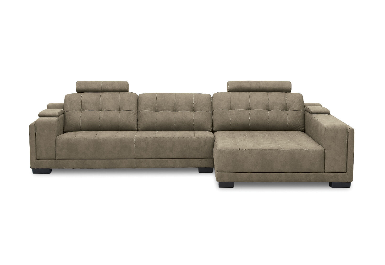 TAUPE HEATH Fabric Right Hand Facing Chaise