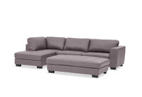 HAYWOOD - LHF Corner Lounge with Ottoman HAYWOOD