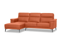 CAPEL LEATHER - 3 Seater Sofa with LHF Chaise CAPEL LEATHER