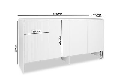 PALMEA - 4 Door Buffet