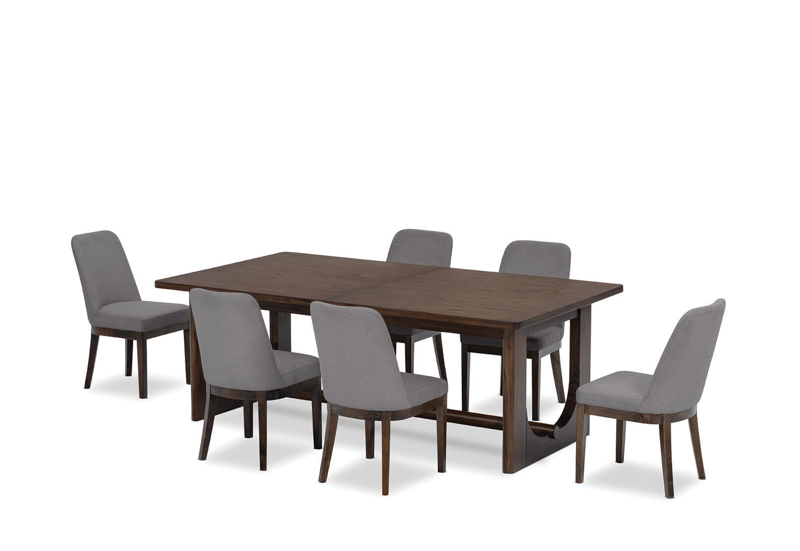NICCOLO - 7 Piece Extension Dining Suite with Santino Dining Chairs NICCOLO