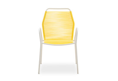 JOY - Outdoor Dining Chair with White Frame