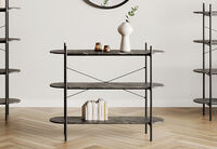 ELGIN - 3 Tier Wide Bookcase ELGIN