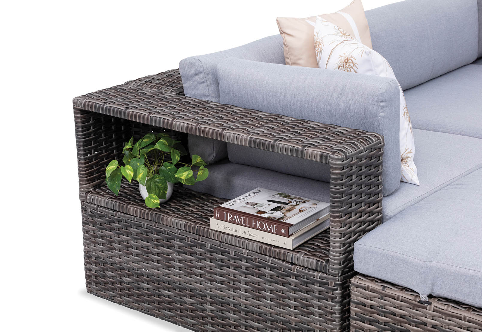 VALENTIA - 6 Piece Outdoor Modular Lounge Setting VALENTIA