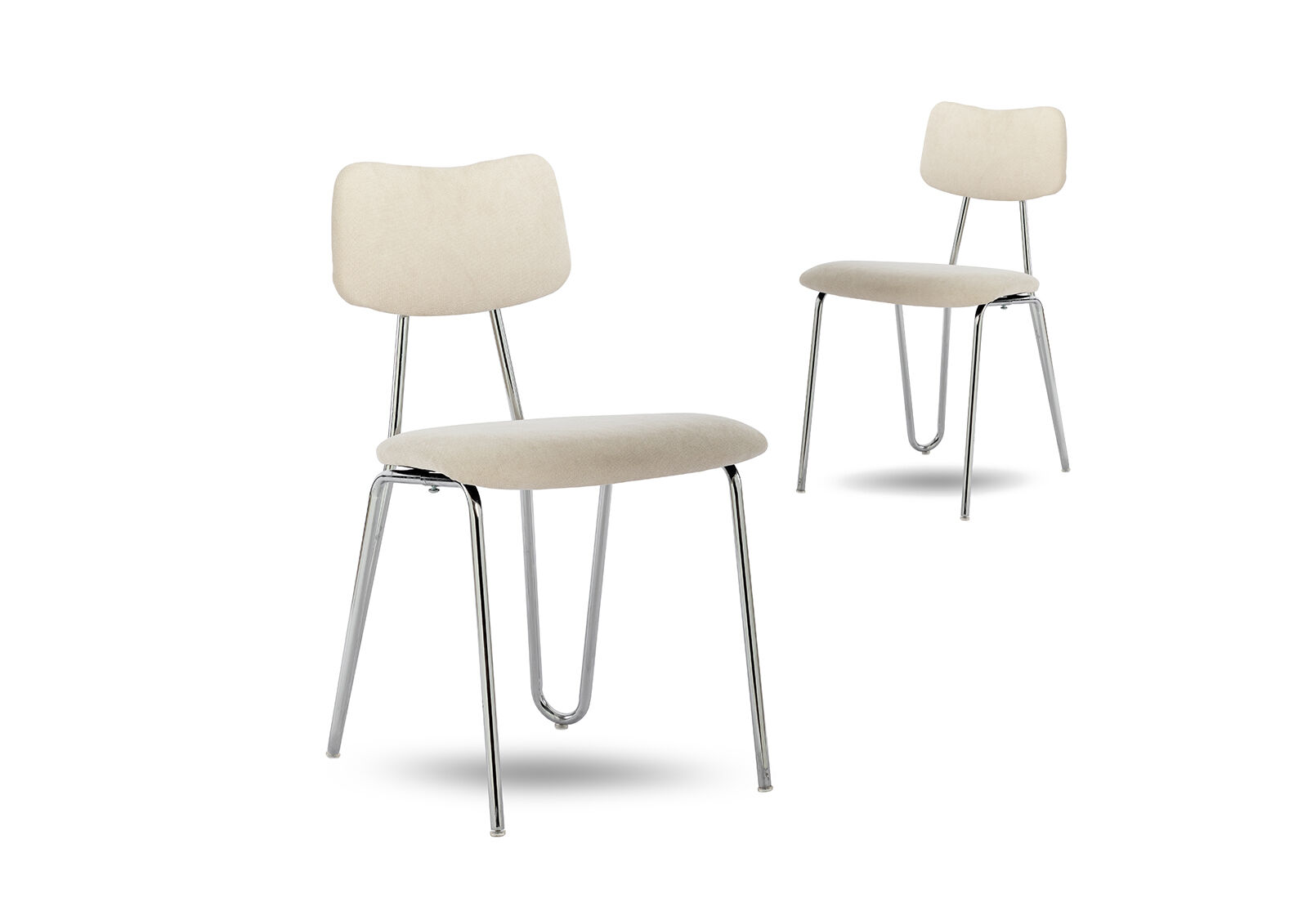 BLACKBURN - Set of 2 Dining Chairs BLACKBURN