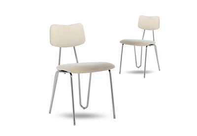 BLACKBURN - Set of 2 Dining Chairs