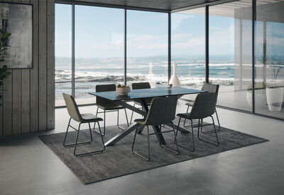 BRONTES - 7 Piece Dining Suite with Loire Dining Chair