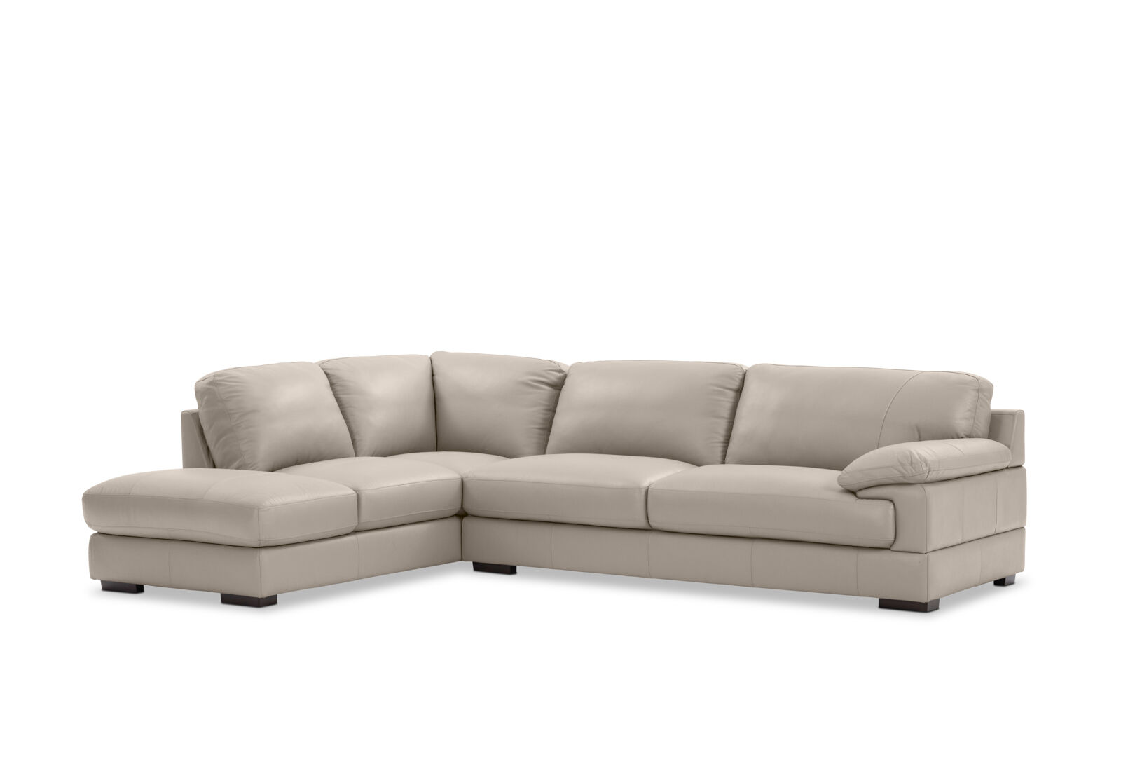 CANDACE LEATHER - Corner LHF Chaise CANDACE LEATHER