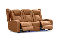 SENTINAL MK2 LEATHER - 3 Seater with 2 Electric Recliners SENTINAL MK2 LEATHER