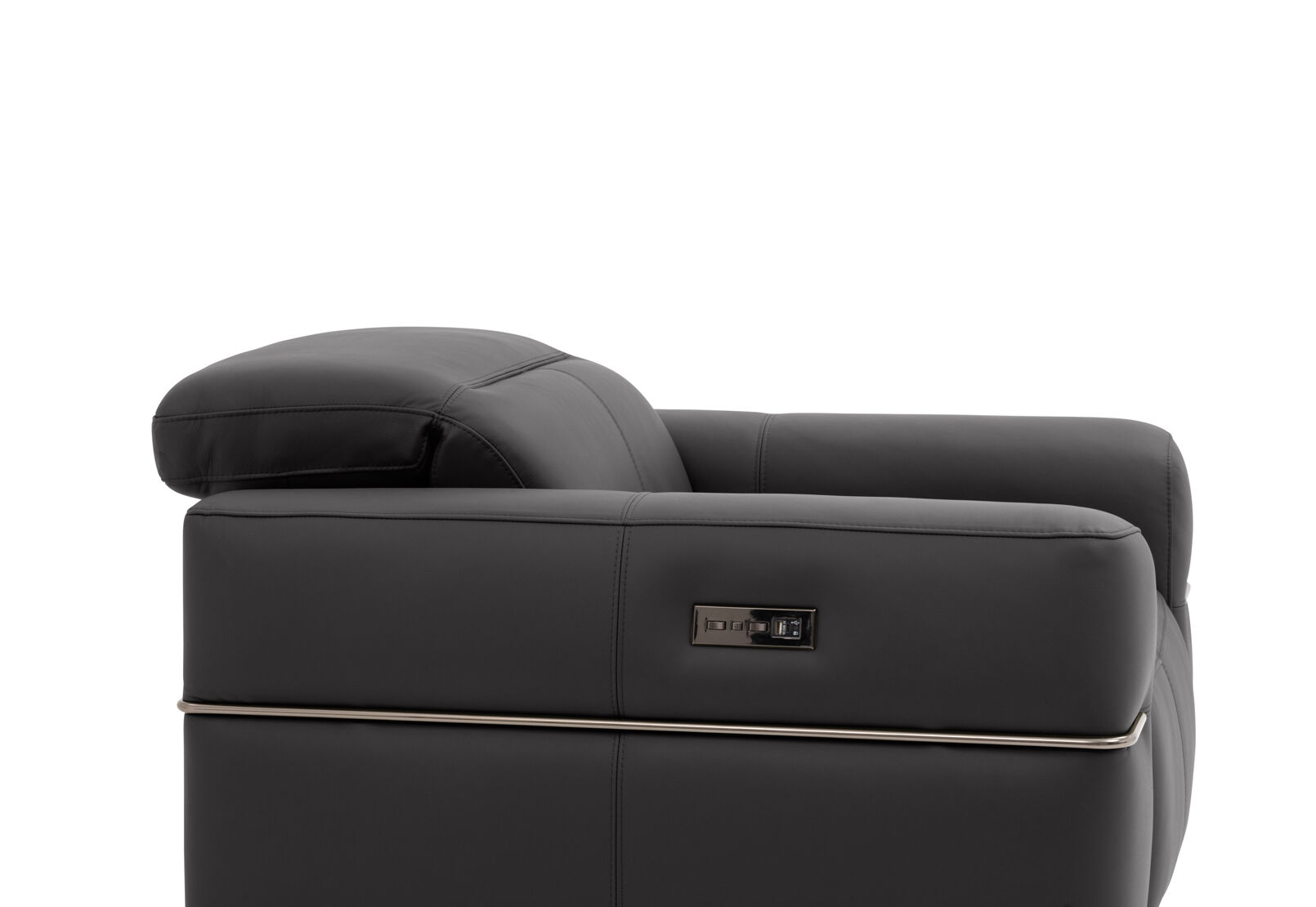 SERAFINI LEATHER - Electric Recliner Leather SERAFINI LEATHER