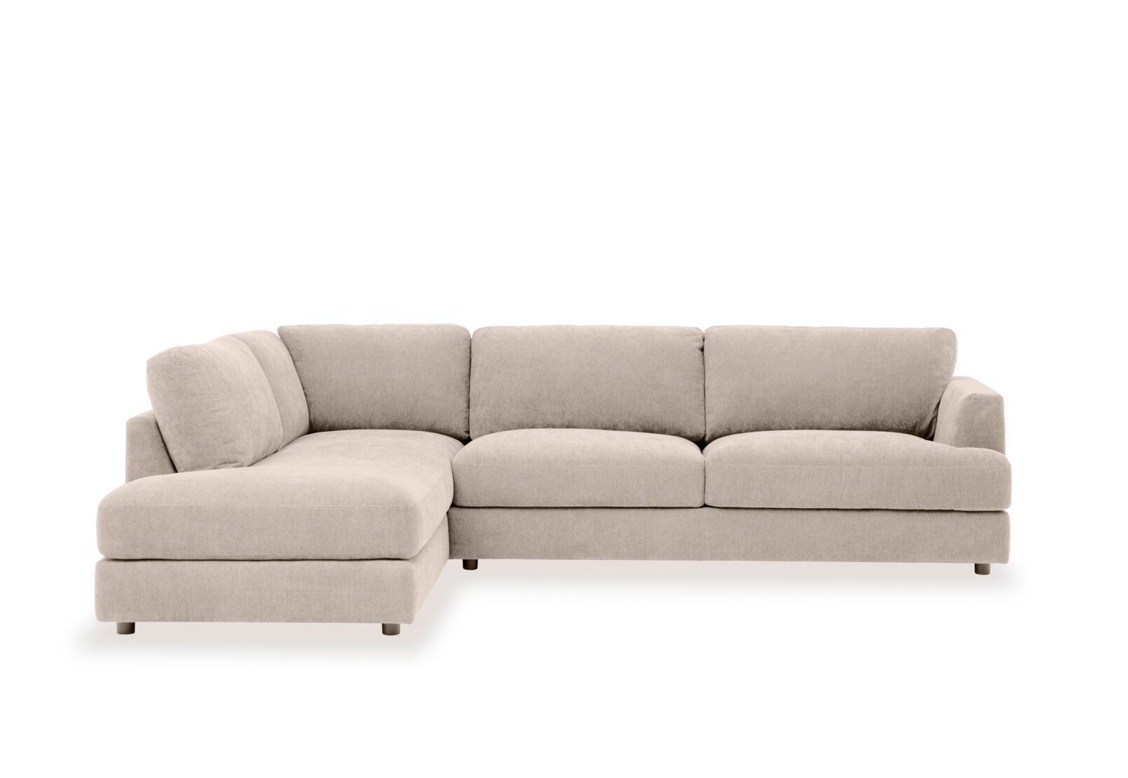 COURTNEY FABRIC - Corner Lounge with LHF Chaise COURTNEY FABRIC