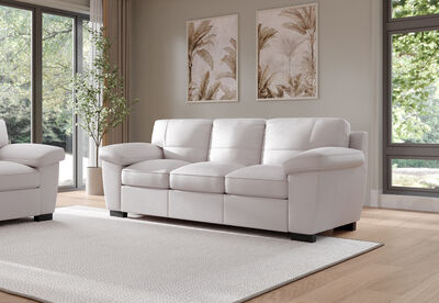 PERSEUS LEATHER - 3 Seater Sofa