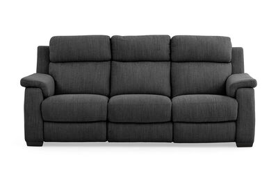 CAPELLO - Fabric 3 Seater Sofa with 2 Inbuilt Electric Recliners