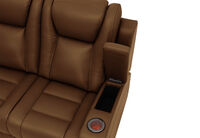 SENTINAL MK2 LEATHER - 5 Piece Corner with LHF Console SENTINAL MK2 LEATHER