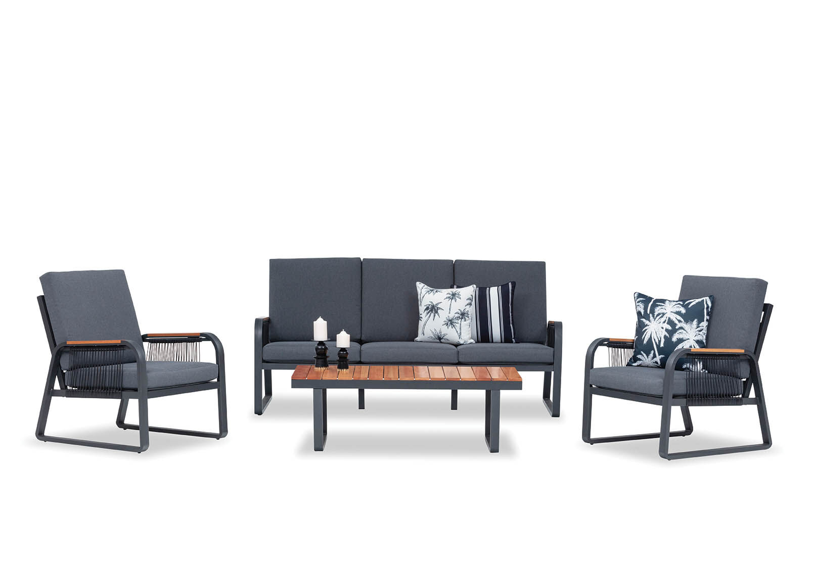 STROMBOLI - 4 Piece Outdoor Lounge Setting STROMBOLI