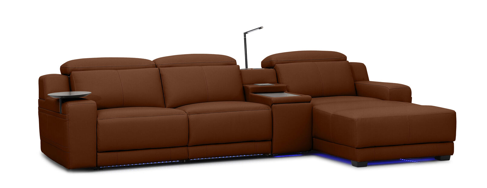 CASSIUS MK2 LEATHER - 3 Seater RHF Chaise CASSIUS MK2 LEATHER