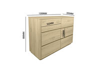 SERRANO - 6 Drawers Dresser SERRANO