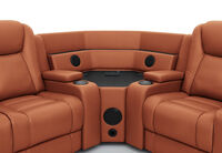 SENTINAL MK2 LEATHER - 4 Piece Corner with LHF Console SENTINAL MK2 LEATHER