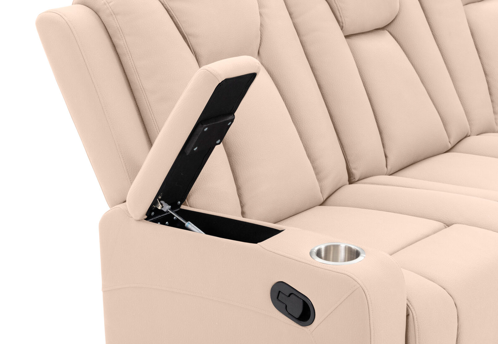TRAVIS FABRIC - 3 Seater with Recliners TRAVIS FABRIC