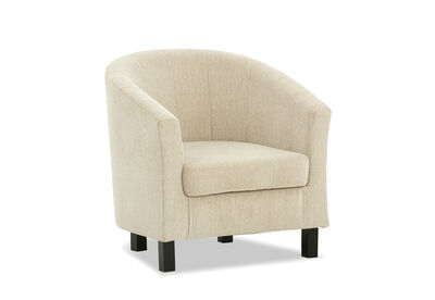DEL RICO - Fabric Accent Chair