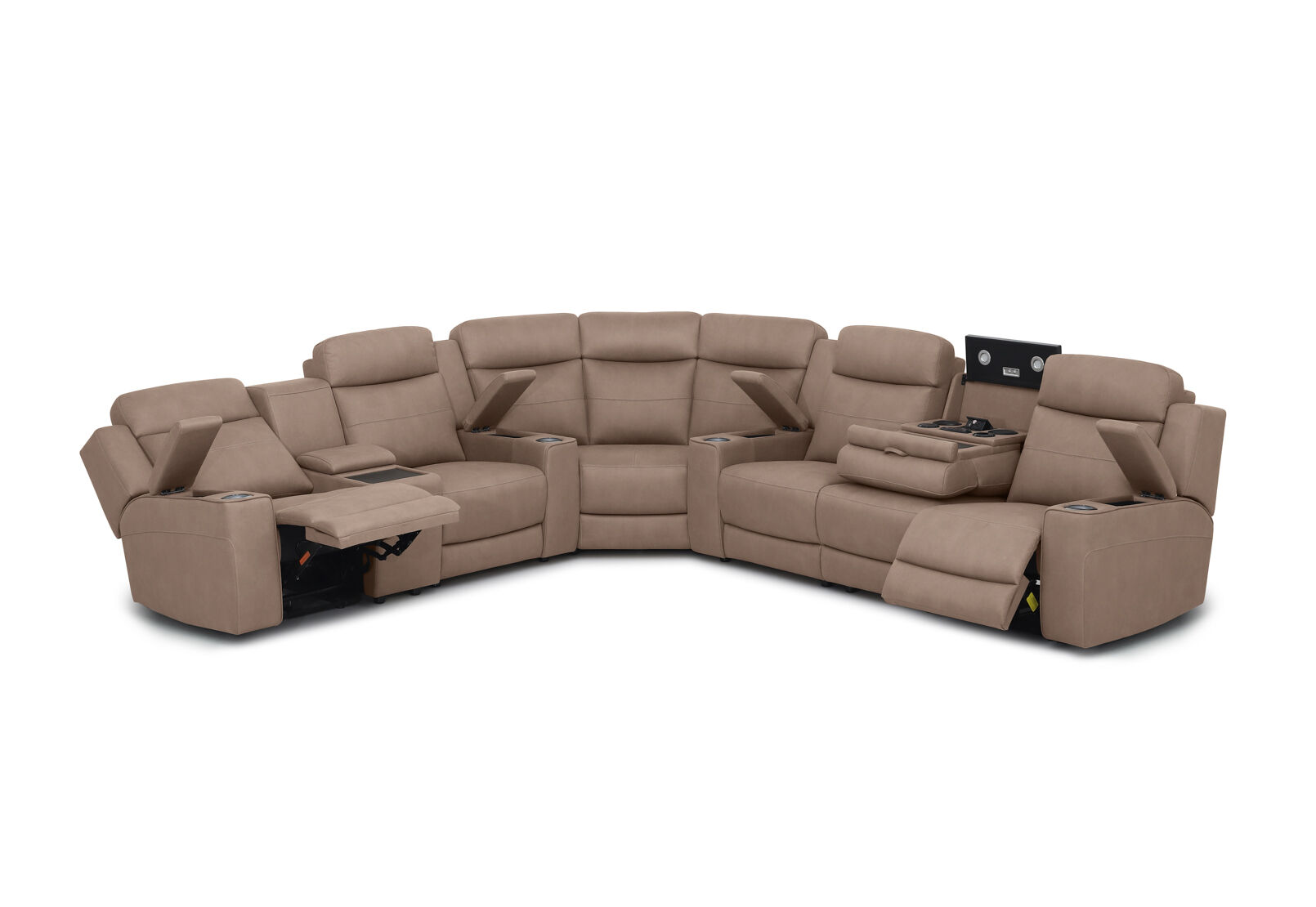 ALEXIOS - 6 Seater Corner with LHF Console ALEXIOS